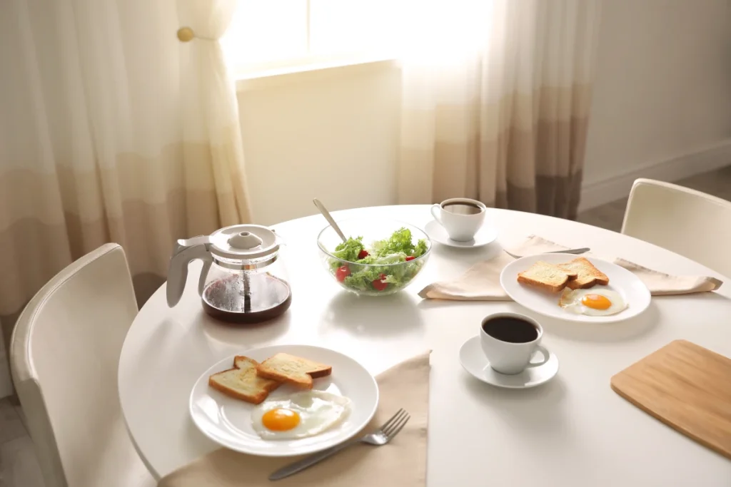 śniadanie jako początek dnia
