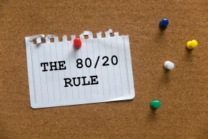 reguła 80 na 20